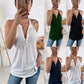 V-neck Button down Sling Camisole