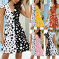 Polka Dots Print Dress