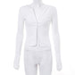 Womens Long Sleeve Slim Knit Cardigan - Hendrick Brun