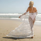 Lace beach blouse bikini sun protection