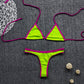 Three-point contrast bikini