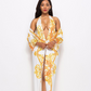 Printed cloak bikini