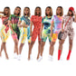 Womens Short Sleeve  two-piece suit - Hendrick Brun