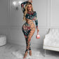 Lace-up Romper Long Sleeve  Bodycon Jumpsuit Overall - Hendrick Brun