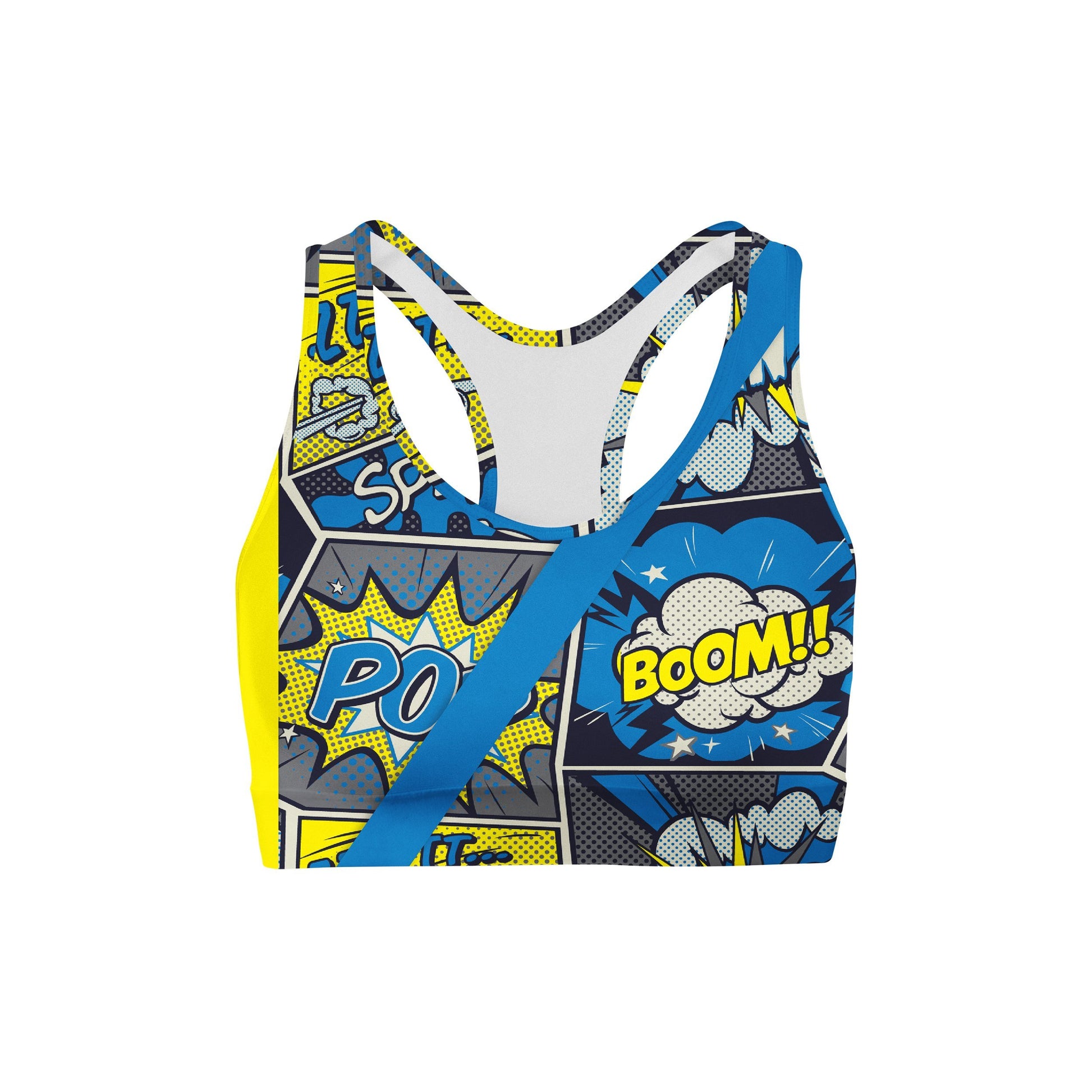 Comic Strips Sports Bra - Hendrick Brun